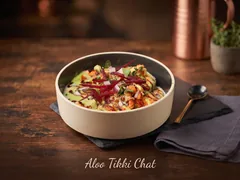 Chana Aloo Tikki Chat