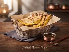 Stuffed Paneer Naan